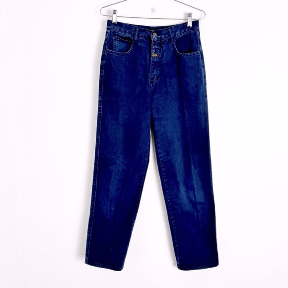 Vintage Marithe Francois Girbaud Dark Blue Denim Jeans size 28 - Picture 1 of 6